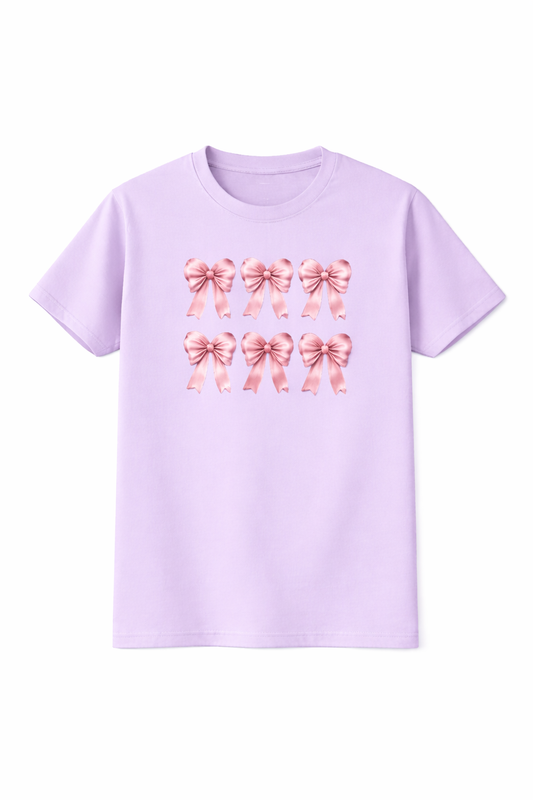 Pink Bow Aesthetic T-Shirt