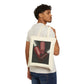 Bold Lip Graphic Cotton Canvas Tote Bag — Trendy Everyday Lip Print Tote