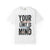Personalized Graphic T-Shirt — Custom Designed Garment-Dyed Tee