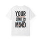 Personalized Graphic T-Shirt — Custom Designed Garment-Dyed Tee