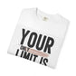 Personalized Graphic T-Shirt — Custom Designed Garment-Dyed Tee