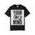 Personalized Graphic T-Shirt — Custom Designed Garment-Dyed Tee