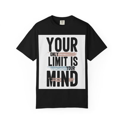 Personalized Graphic T-Shirt — Custom Designed Garment-Dyed Tee