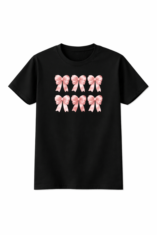 Pink Bow Aesthetic T-Shirt