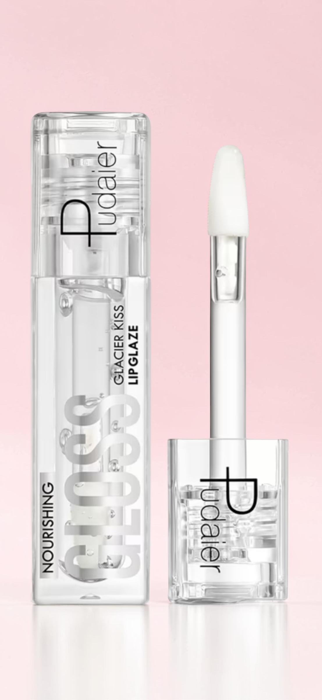 Glacier Kiss Lip Gloss – Nourishing Hydrating Lip Glaze (7 Colors)