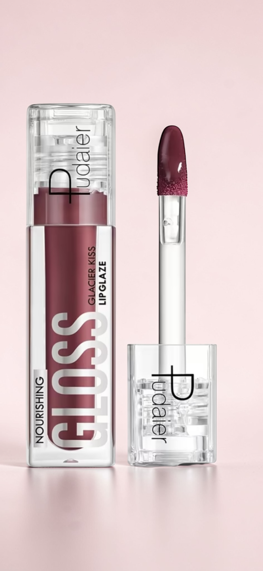 Glacier Kiss Lip Gloss – Nourishing Hydrating Lip Glaze (7 Colors)