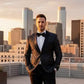 "Amsterdam" Tuxedo Jacket Peak-2
