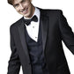 "Barcelona" Black Tuxedo Jacket Notch (Separates)-2