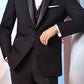 "London" Black Tuxedo Jacket-3