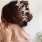 Hair Clips 3pcs Elegant and Dynamic Butterfly Claw Clips, Women's Back-of-Head Updo Shark Clip Set, Suitable for Daily Wear and Important Occasions Such as Parties, Ceremonies, and Weddings
