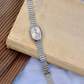 Vintage Golden-Tone Women's Quartz Watch - Chic Oval Stainless Steel Bracelet with Analog Display, Perfect for Daily Wear & Special Occasions like Valentine's, Easter, Mother's Day, Ramadan, and Eid - Simple, Luxurious Gift, Watch Accessories