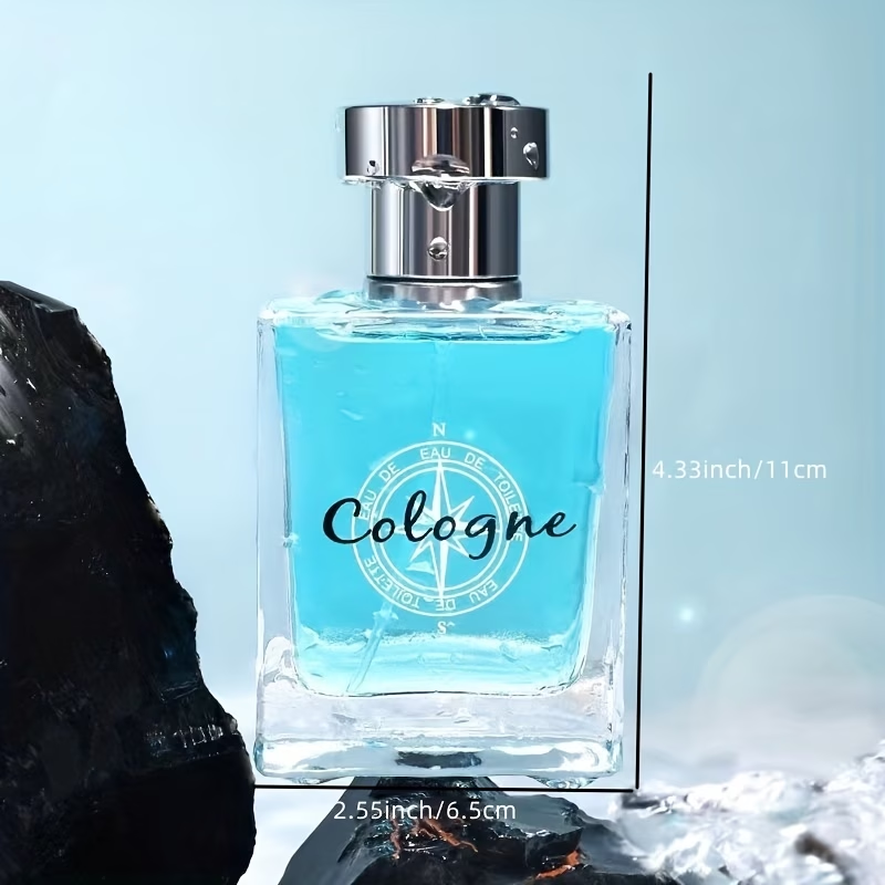 Ocean Pheromones Eau De Toilette Spray For Men, Lasting Light Fragrance Fresh Natural Cologne Perfume, For Dating, Party, Best Perfume Gift For Men, 50ml 1.7 Fl. Oz.