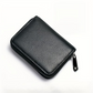 Men'S Wallet And Business Card Case And Universal, PU Material Smooth Durable Wallet, Multi-Purpose Large Capacity Containing Multi-Card Slot ID Card Bag, Zipper Pocket And Stylish And Safe, Anti-Degaussing Wallet, Daily Use And Travel