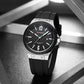 Men'S Quartz Watch, Luminous Hands Automatic Calendar Silicone Strap Mineral Glass, 2025 New Style Men'S Watch Easy And Versatile