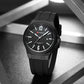 Men'S Quartz Watch, Luminous Hands Automatic Calendar Silicone Strap Mineral Glass, 2025 New Style Men'S Watch Easy And Versatile