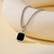 One-Piece Men's Stainless Steel Square Minimalist Pendant Necklace, Fashionable and Simple Style, Suitable for Casual and Formal Wear. A Gift for Boyfriend, Men's Jewelry Necklace 6.6K+ sold Sold by Unicorn girls 4.7 out of five stars