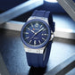 Men'S Quartz Watch, Luminous Hands Automatic Calendar Silicone Strap Mineral Glass, 2025 New Style Men'S Watch Easy And Versatile