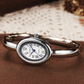 New Women'S Watch in Rose Golden, Featuring a Trendy, Luxurious Feel with a Classic, Unique Oval Bracelet Design