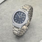 Vintage Men's Quartz Watch - Classic Business Style with Luminous Hands, Calendar Feature, Stainless Steel Band & Alloy Case, Date Display - Perfect for Formal & Casual Wear