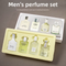 Ideal Men's Perfume 4pcs Gift Box 30ml * 4 Lasting Fragrance 72H Business Leisure Wooden Tone Birthday Gift for Boyfriend