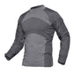 Mens T-shirts Long Sleeve Cotton Camouflage Tactical T Shirts Military Army Tshirts Man Airsoft Clothing
